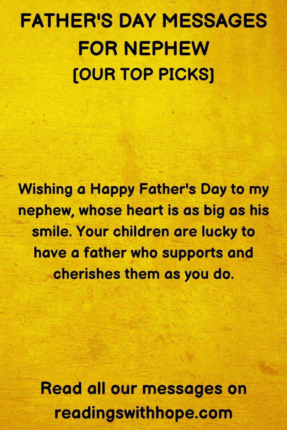 53 Father's Day Messages and Quotes for Nephew