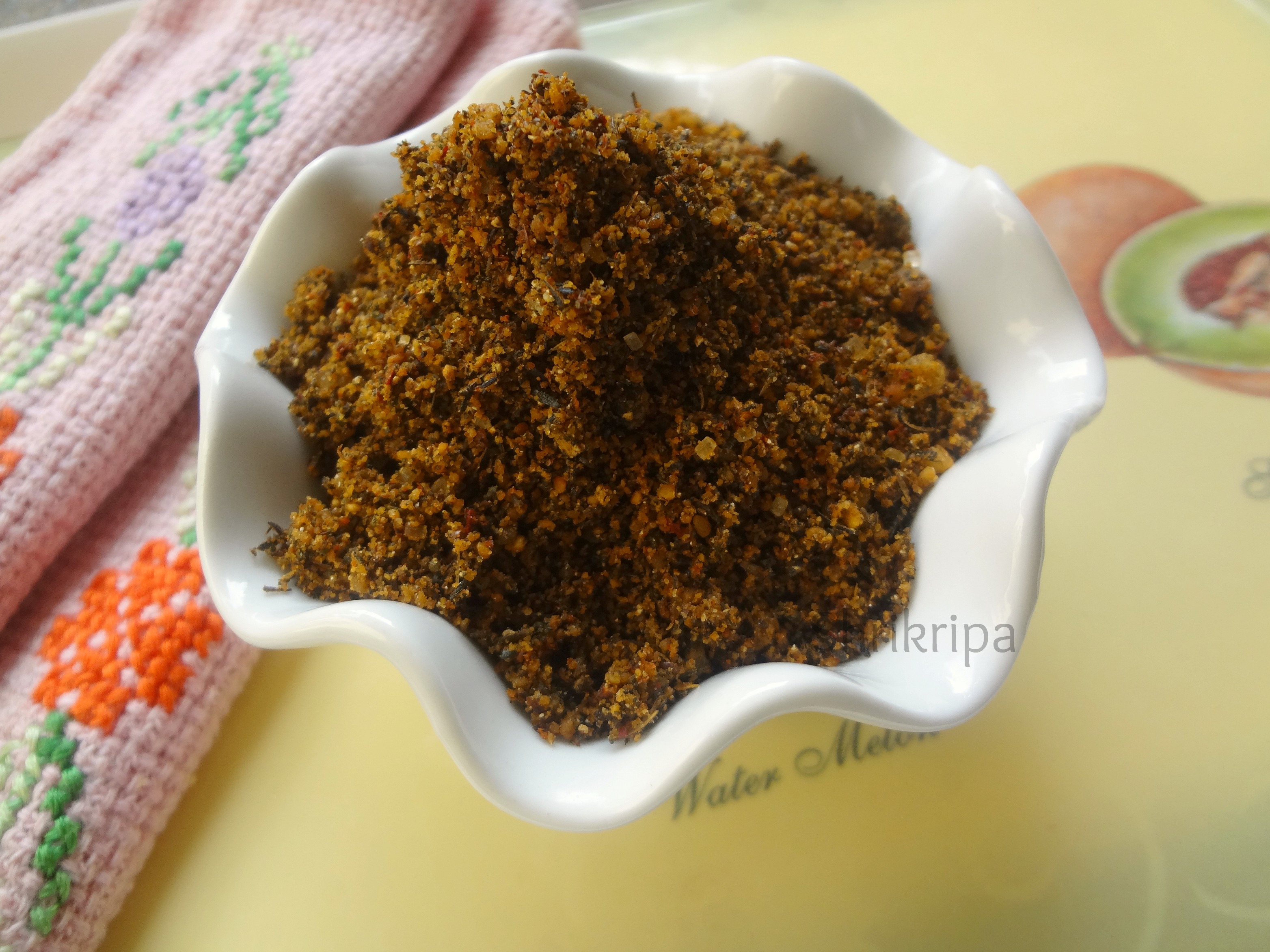 Dry Coconut chutney powder Readoo India