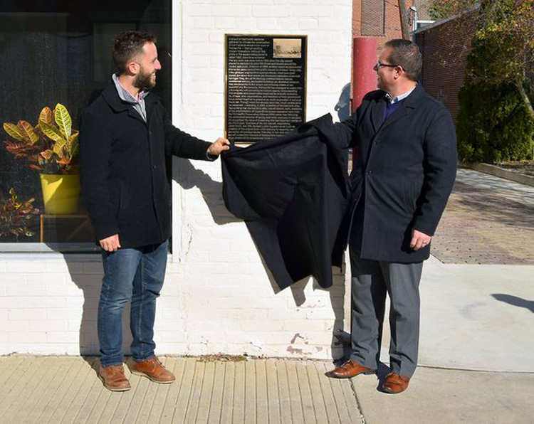 Noblesville reconstructs alley using bricks from city’s first paved