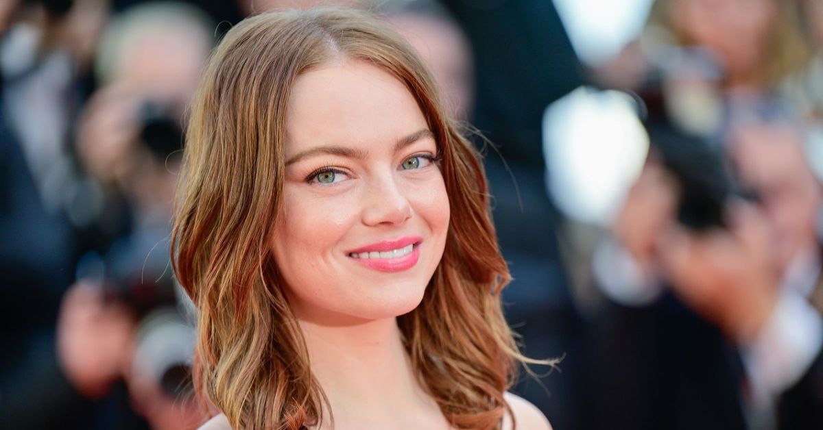 Emma Stone Beams as Reporter Calls Her Emily During Cannes Film