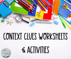 Context Clues Worksheets & Activities That Are Fun & Engaging!