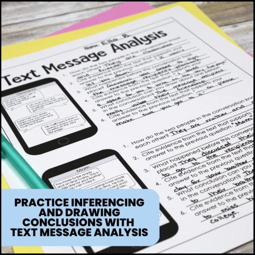 End of the Year Reading Activities for Middle School Reading