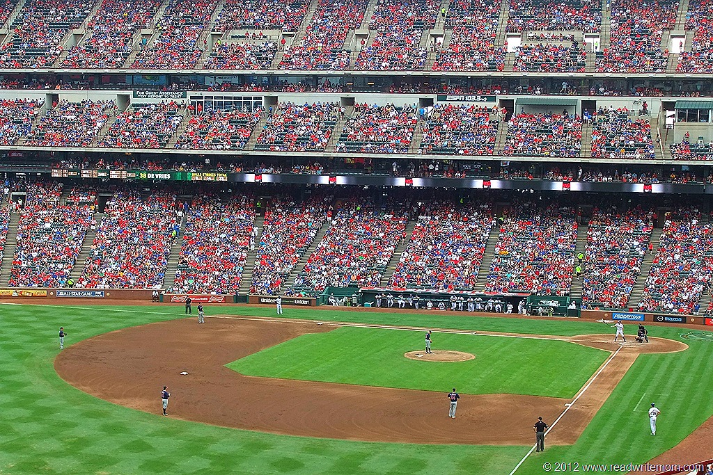 Thunderstruck At The Texas Rangers Baseball Game