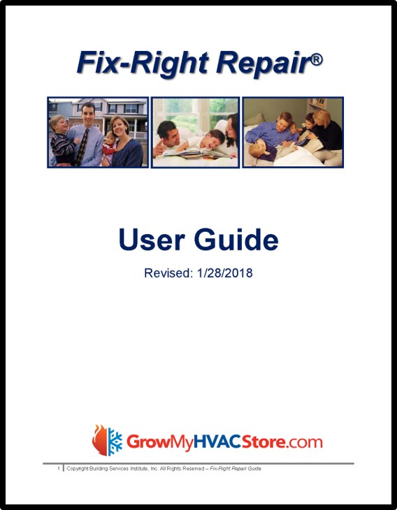 Flat Rate HVAC Repair Pricing, Training, Installation