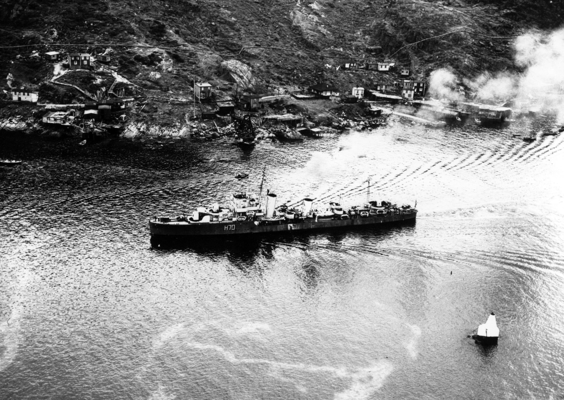 HMCS SASKATCHEWAN (1st) Ships of the Royal Canadian Navy