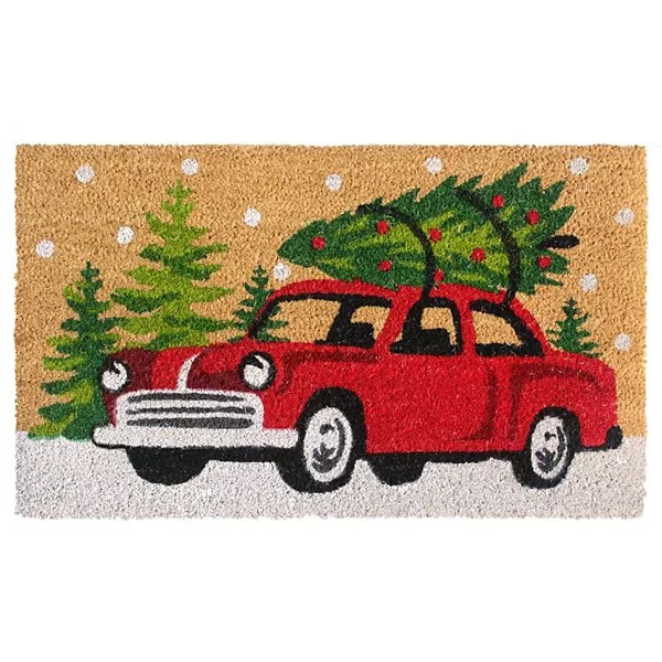 Car Tree Doormat ReadyFestive