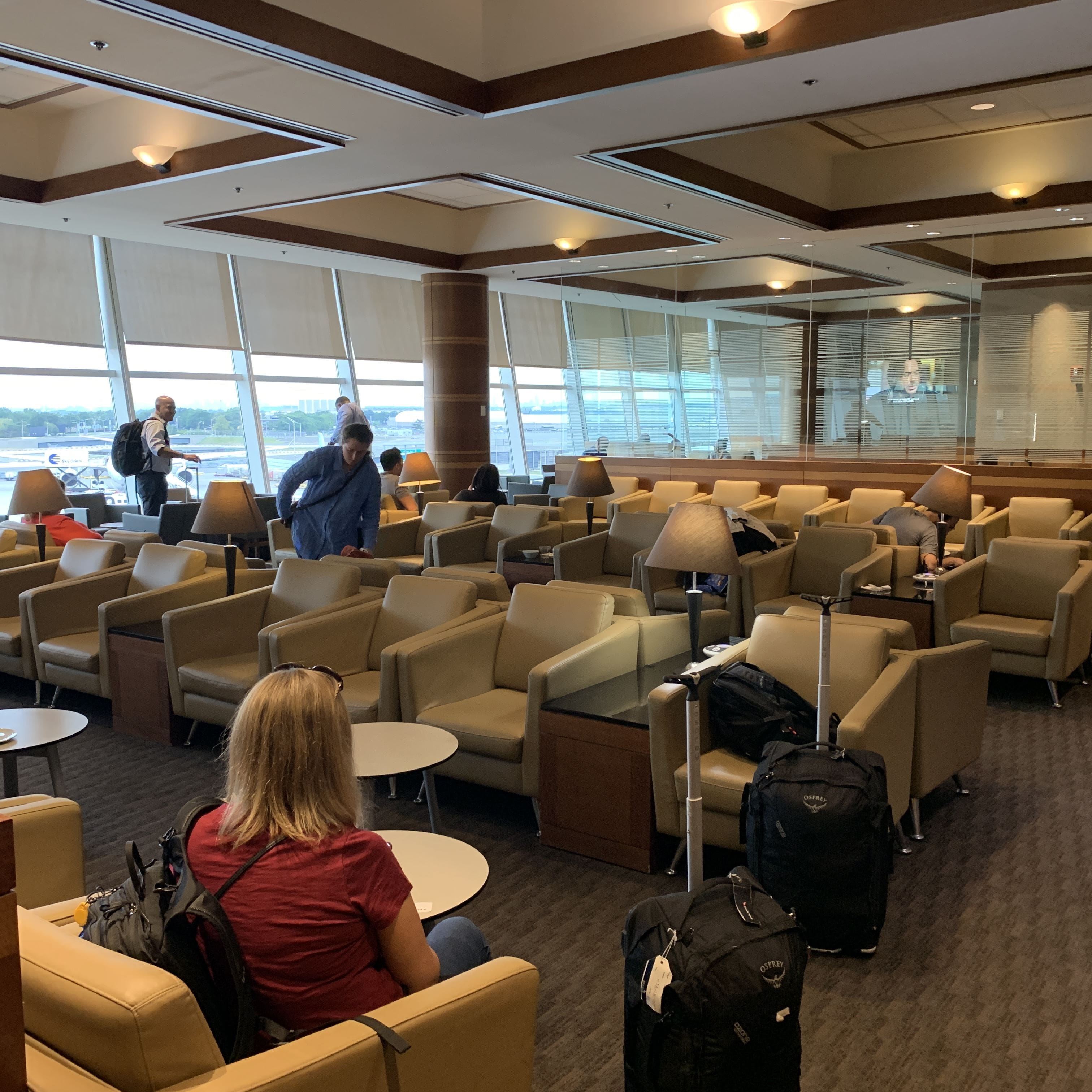 Priority Pass Lounge JFK Terminal 1 Seating Area