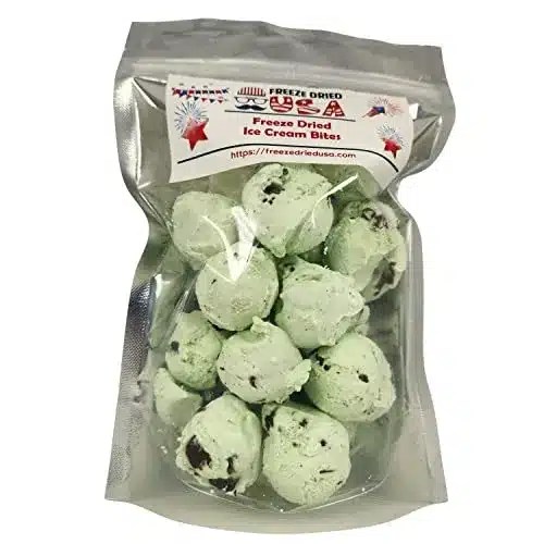 FREEZE DRIED USA Chocolate Mint Ice Cream Bites