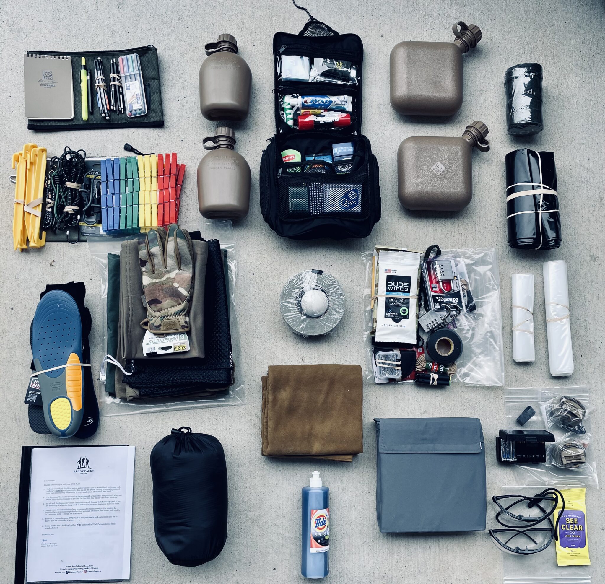 SFAS Pack Ready Packs Home of Ranger Packs!