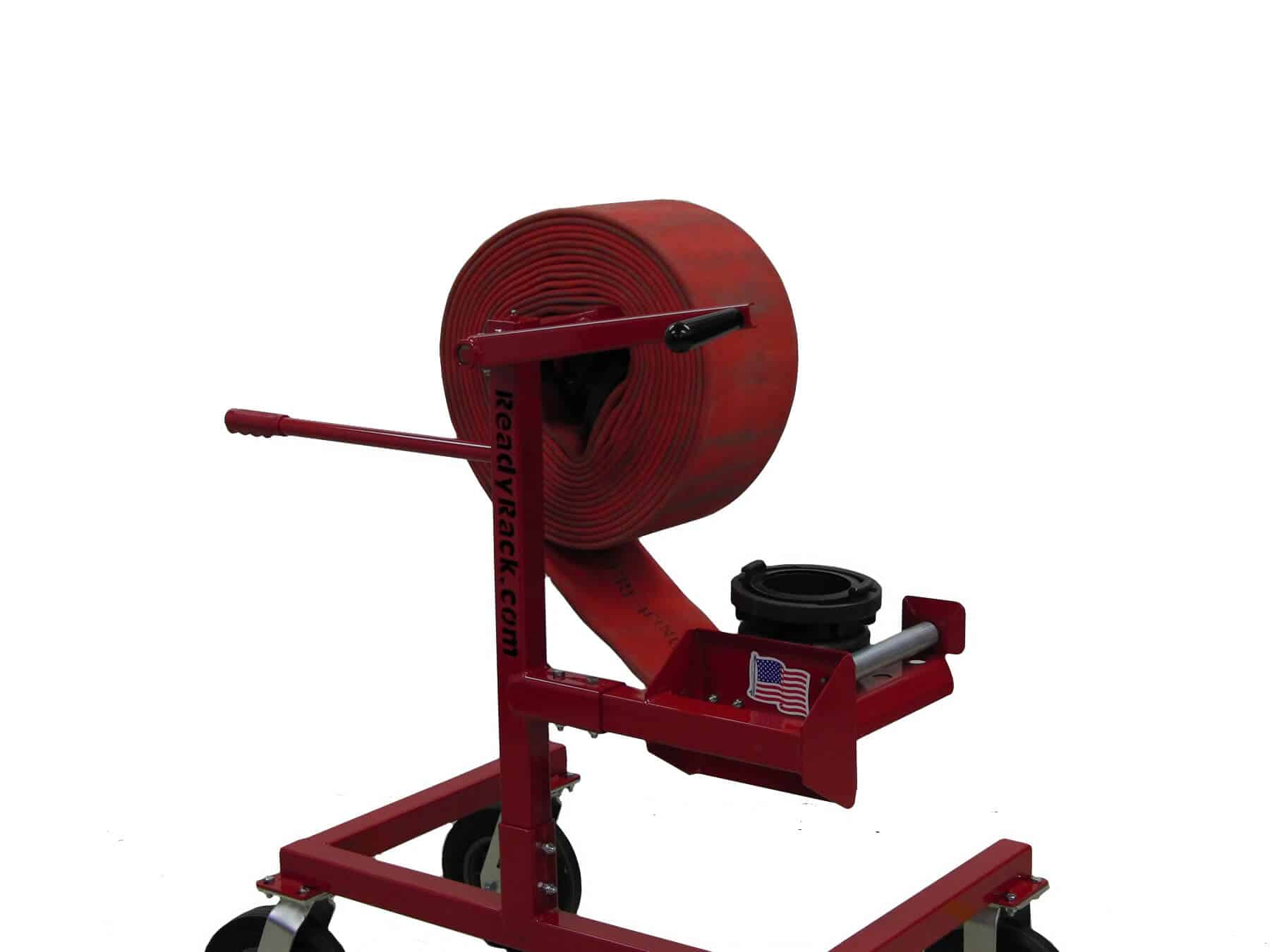 Large Diameter Hose Winder Ready Rack