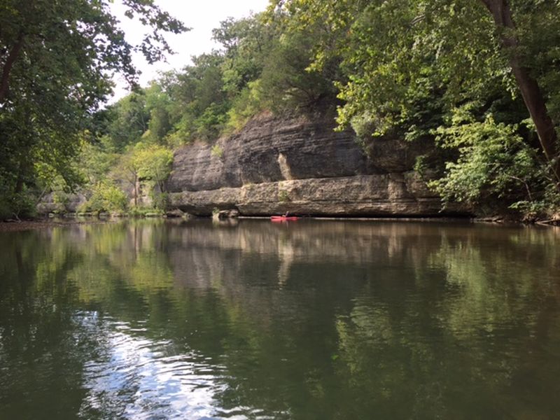 Finley River Float up river from