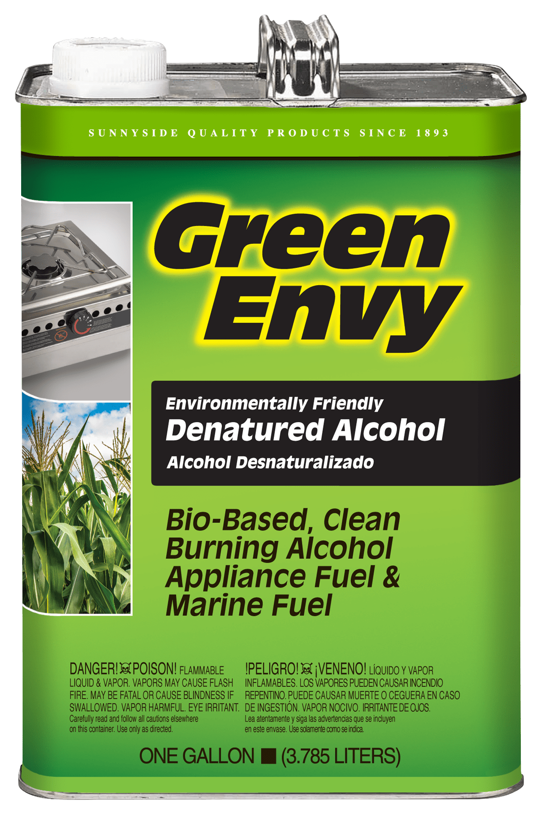 GREEN ENVY DENATURED ALCOHOL GALLON