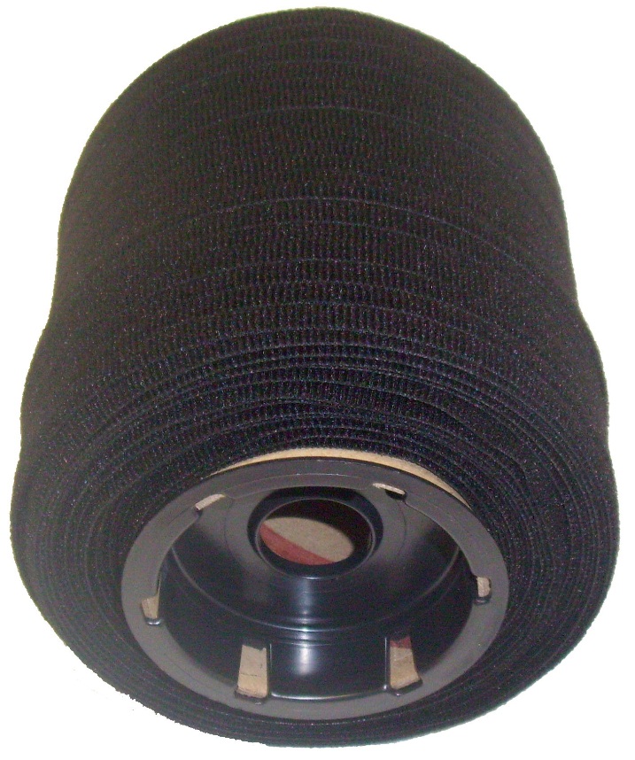 Black Velcro – 182m Roll 6.4mm wide | Readytec