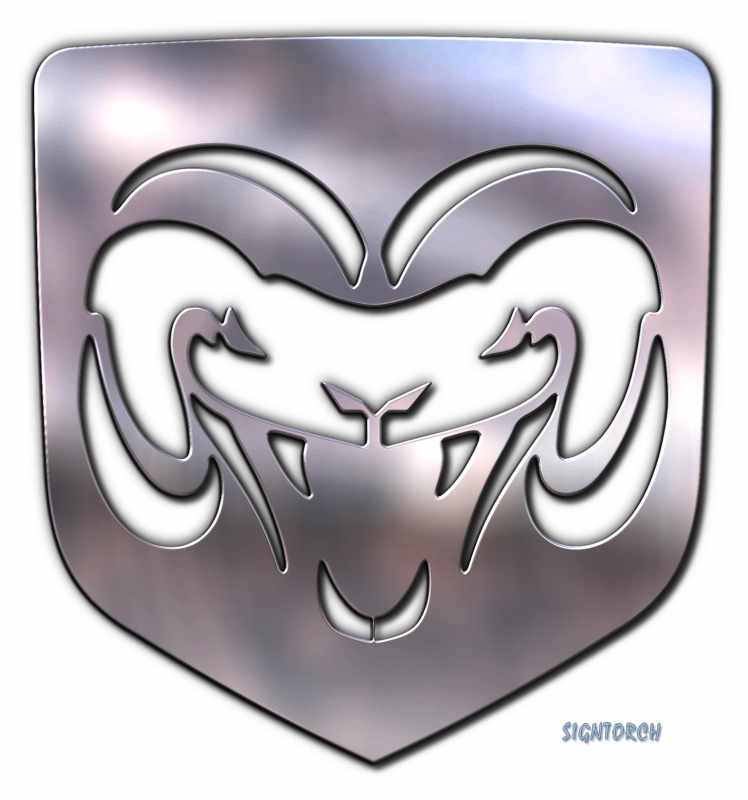 Viper Ram Emblem ReadyToCut Vector Art for CNC Free DXF Files