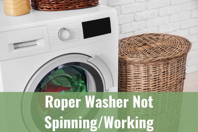 Roper Washer Not Spinning/Working - Ready To DIY