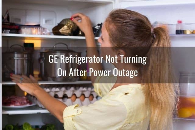 GE Refrigerator Not Working/Cooling After Power Outage Ready To DIY