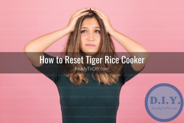 Tiger Rice Cooker Troubleshooting (How to Fix/Reset) - Ready To DIY