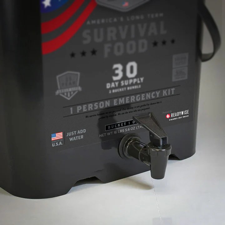 Water Filter Kit for use with ReadyWise Food Buckets ReadyWise