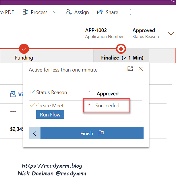 How to trigger Power Automate flows from ModelDriven Power App