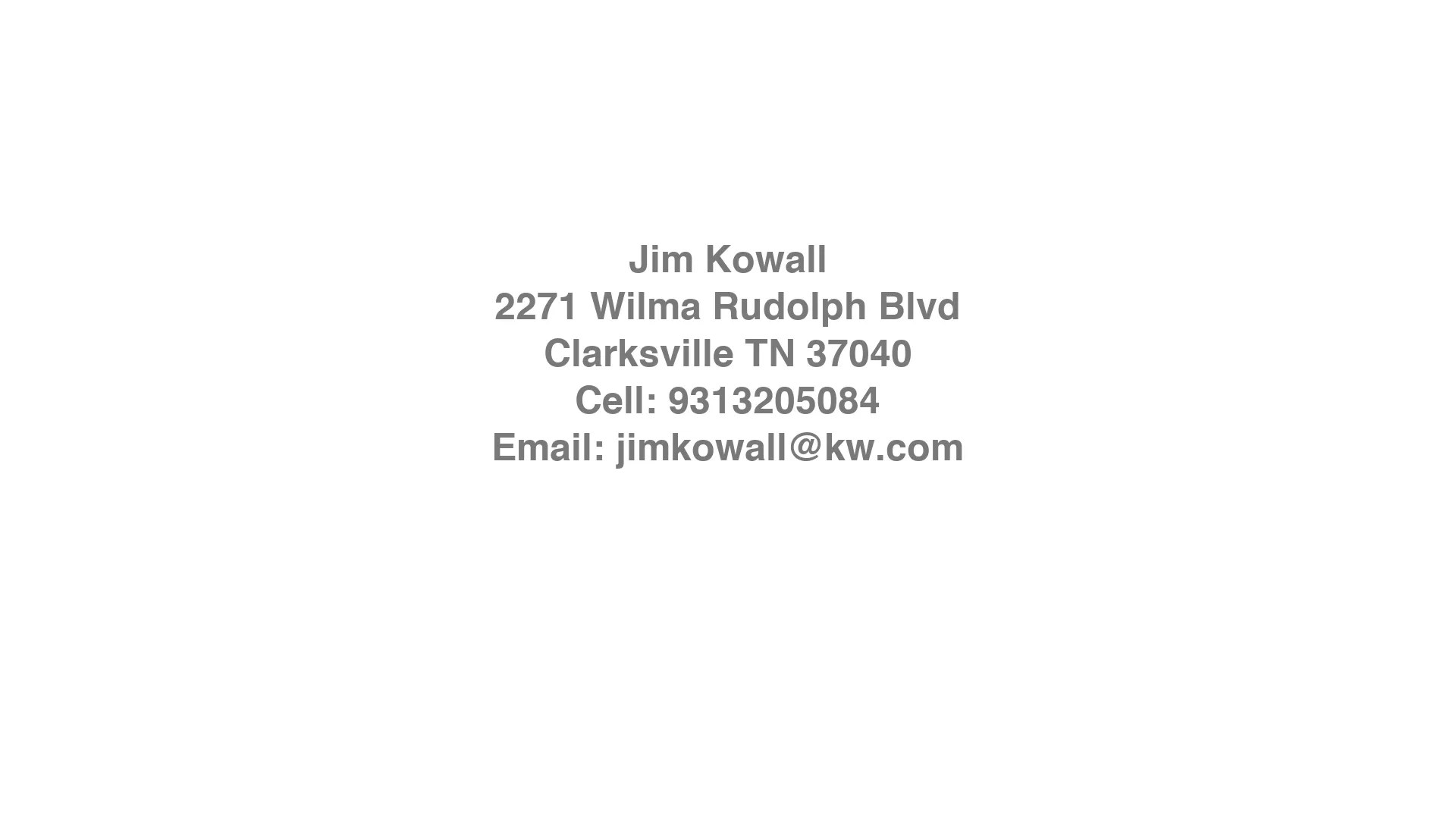 Jim Kowall Real 3d Space Photography & Videography For Real Estate