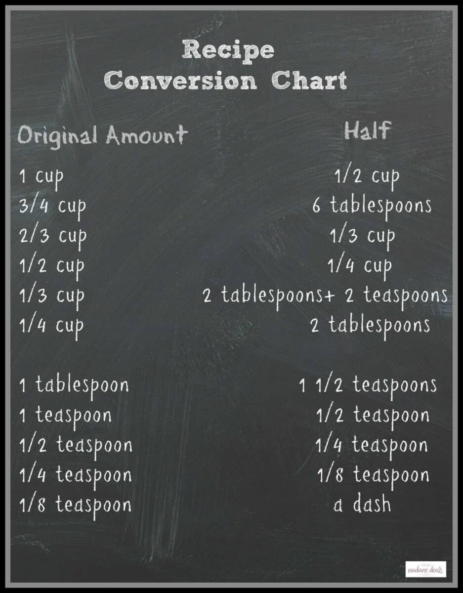 Recipes Kids Can Make Measurement Conversion Chart Real Advice Gal
