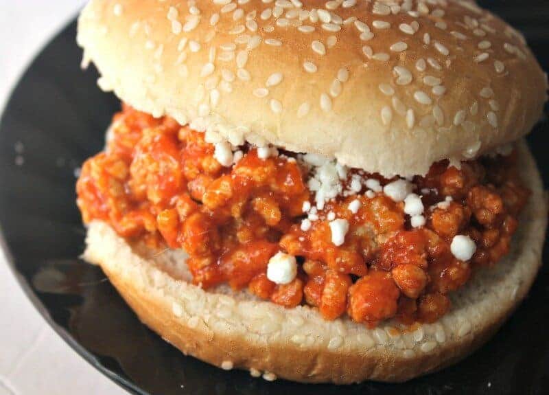 Easy Buffalo Chicken Sloppy Joes Recipe
