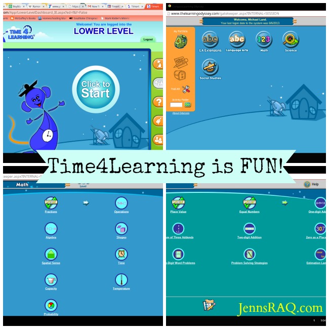 Time4Learning Review - 1st Grade- Real And Quirky