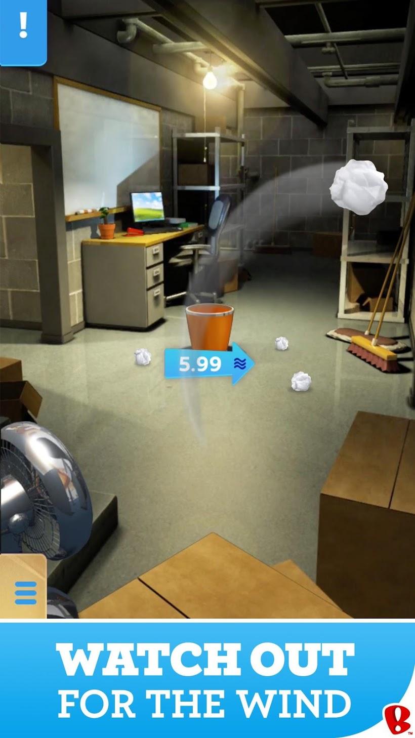 Paper Toss Apk Mod v2.1.1 Unlimited • Android • Real Apk Mod