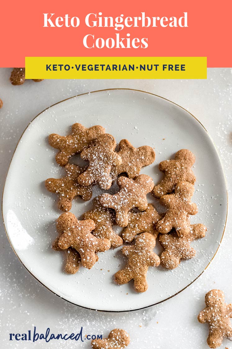 Keto Gingerbread Cookies