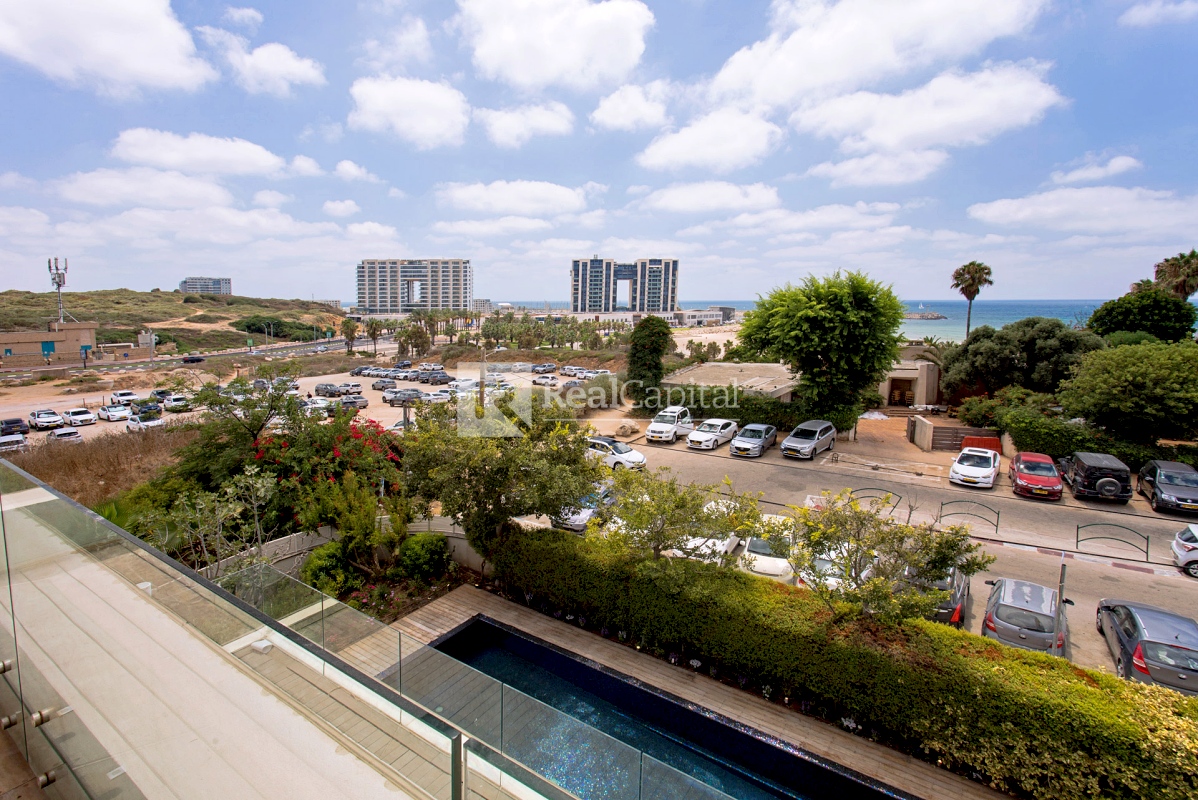 Rare Luxury Beach Front Property For Sale Located in Herzliya Pituach