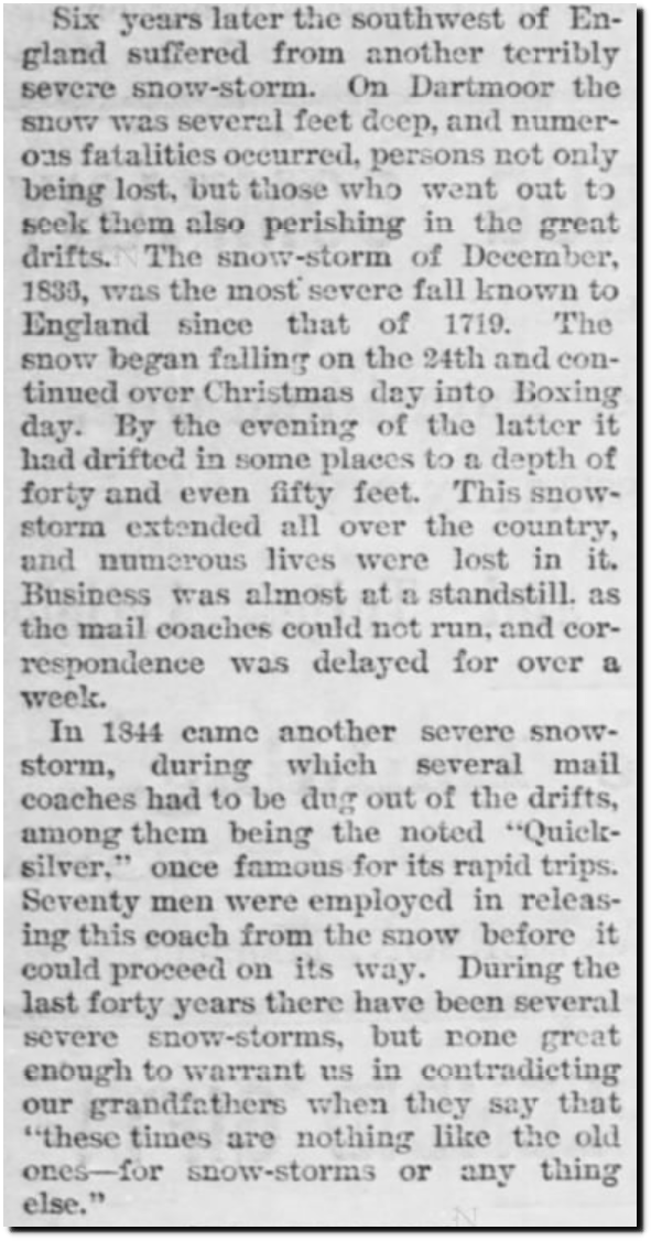 Little Ice Age Snowstorms In England Real Climate Science