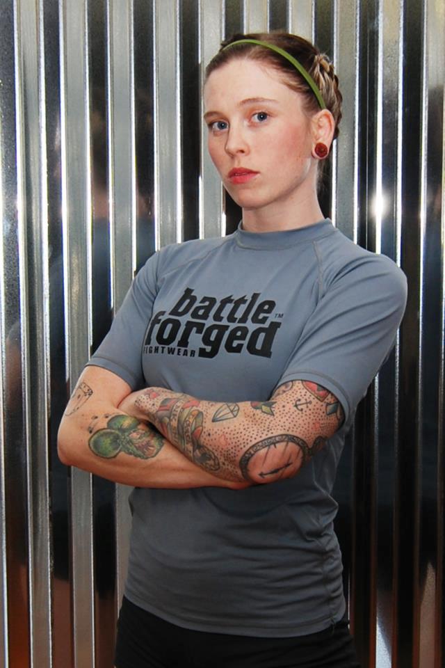 Invicta FC's Ashley "DollFace" Greenway RCM Interview REAL COMBAT MEDIA