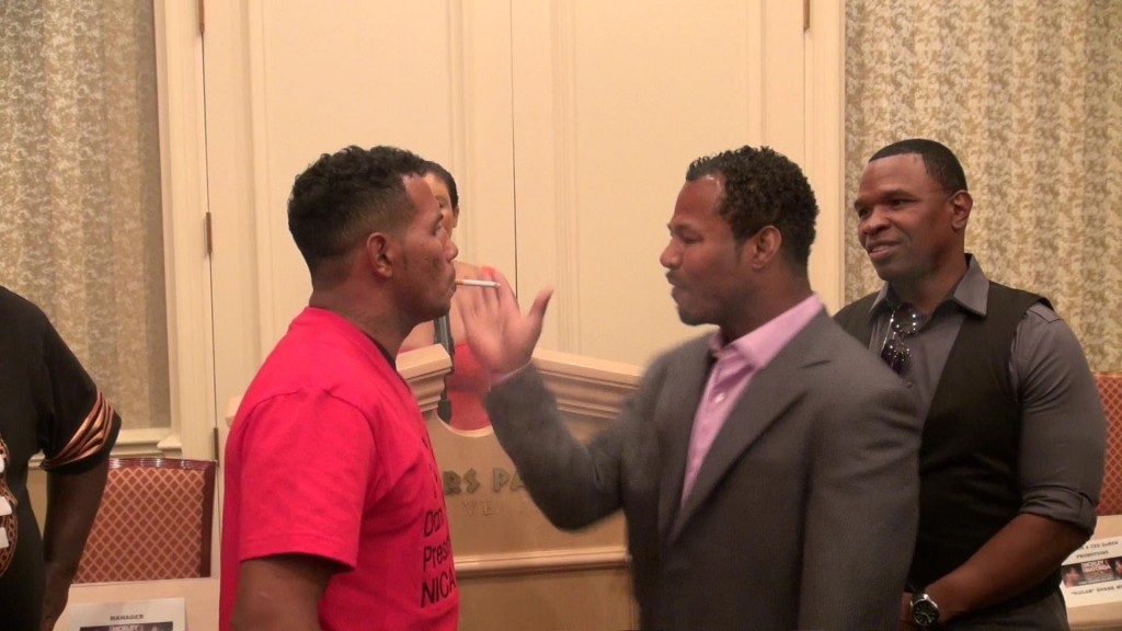 SHANE MOSLEY'S GIRLFRIEND'S REACTION VIDEO TO THE RICARDO