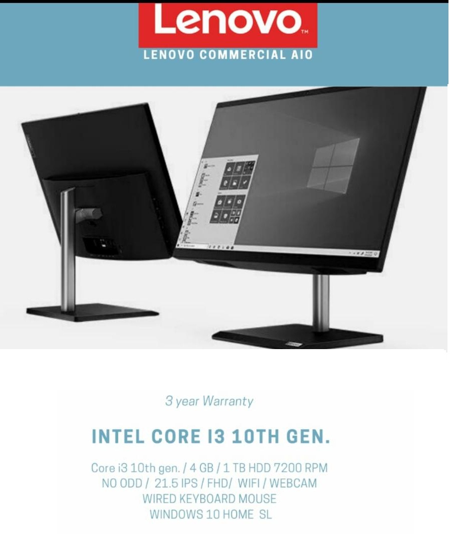 Lenovo All-In-One Desktop | Real Compusystem