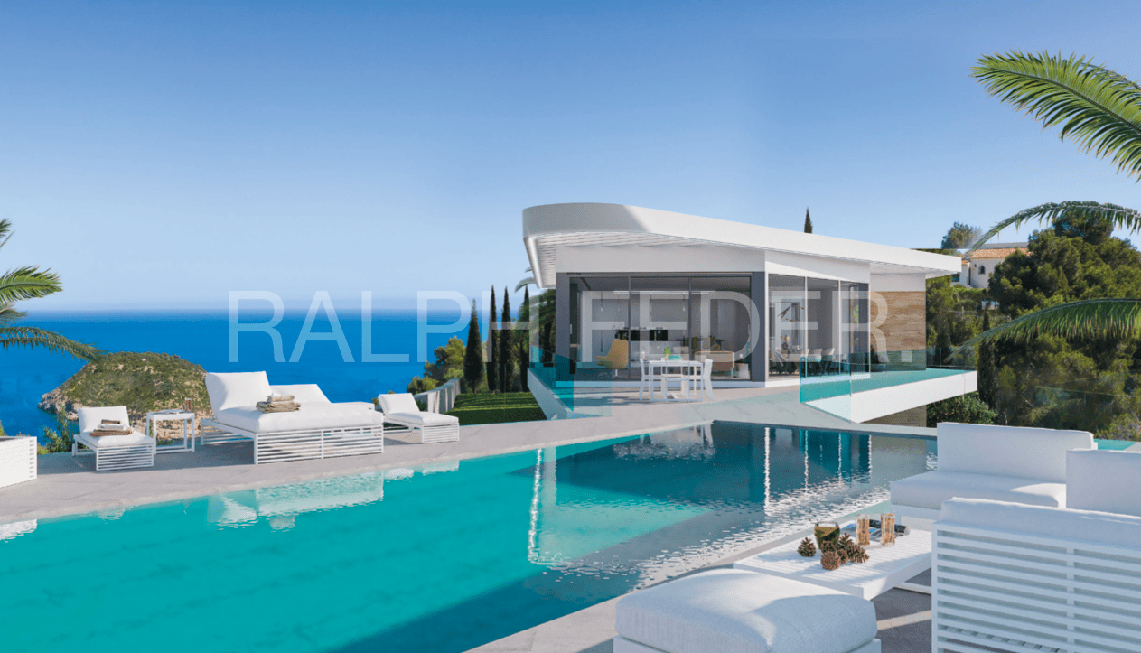 EXCLUSIVE LUXURY VILLA IN JAVEA LOCATED IN A GREAT VIEWPOINT TO THE