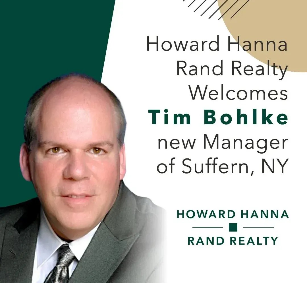 Timothy Bohlke Named Manager of Howard Hanna Rand Realty's Suffern Office