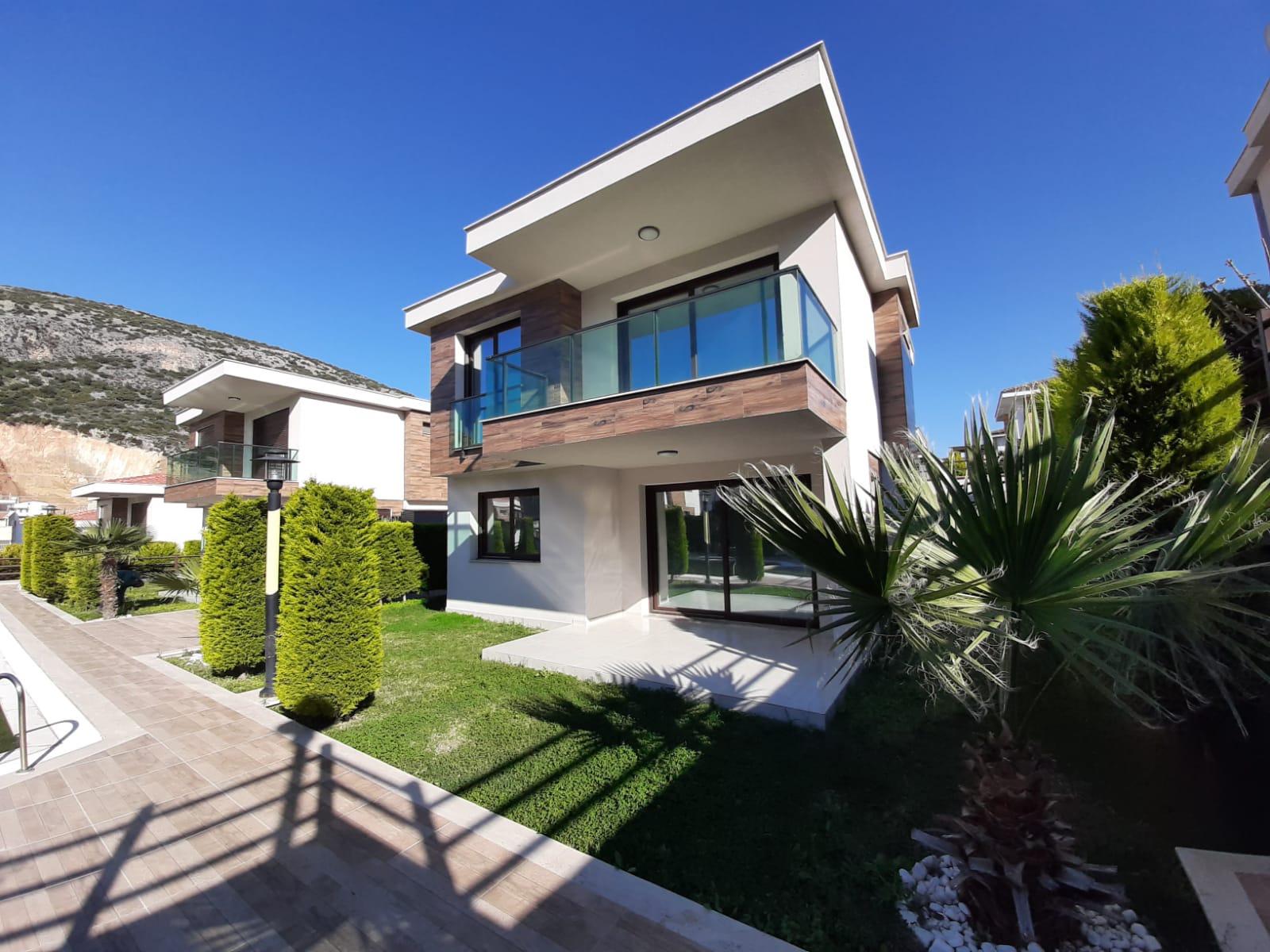 Detached New Villa For Sale in Kusadasi Long Beach Real Estate Kusadasi
