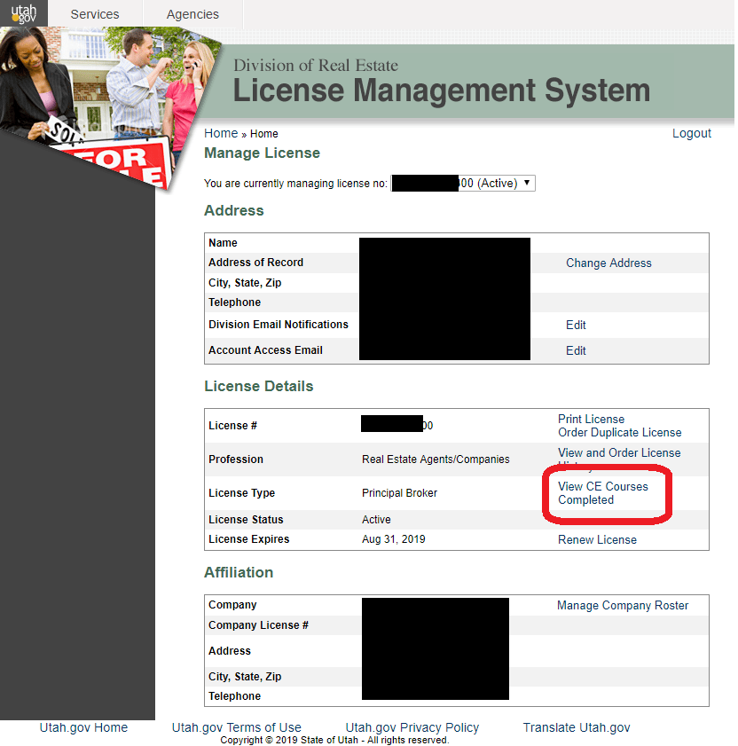 How do I renew my real estate license in Utah? Institute of Real