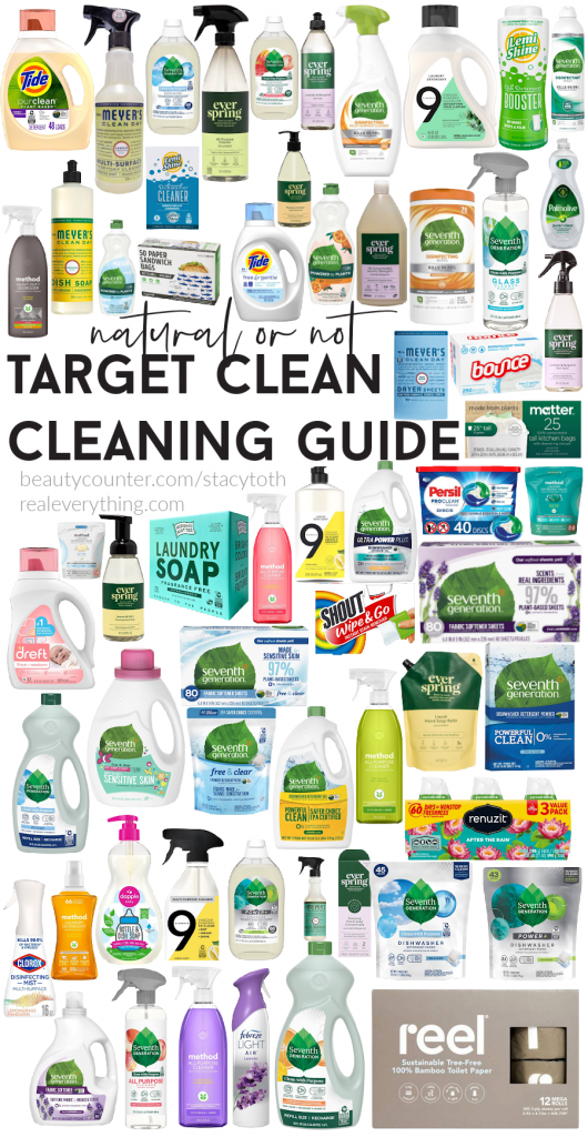 Natural or Not Target Clean Cleaning Household Goods Guide Real Everything