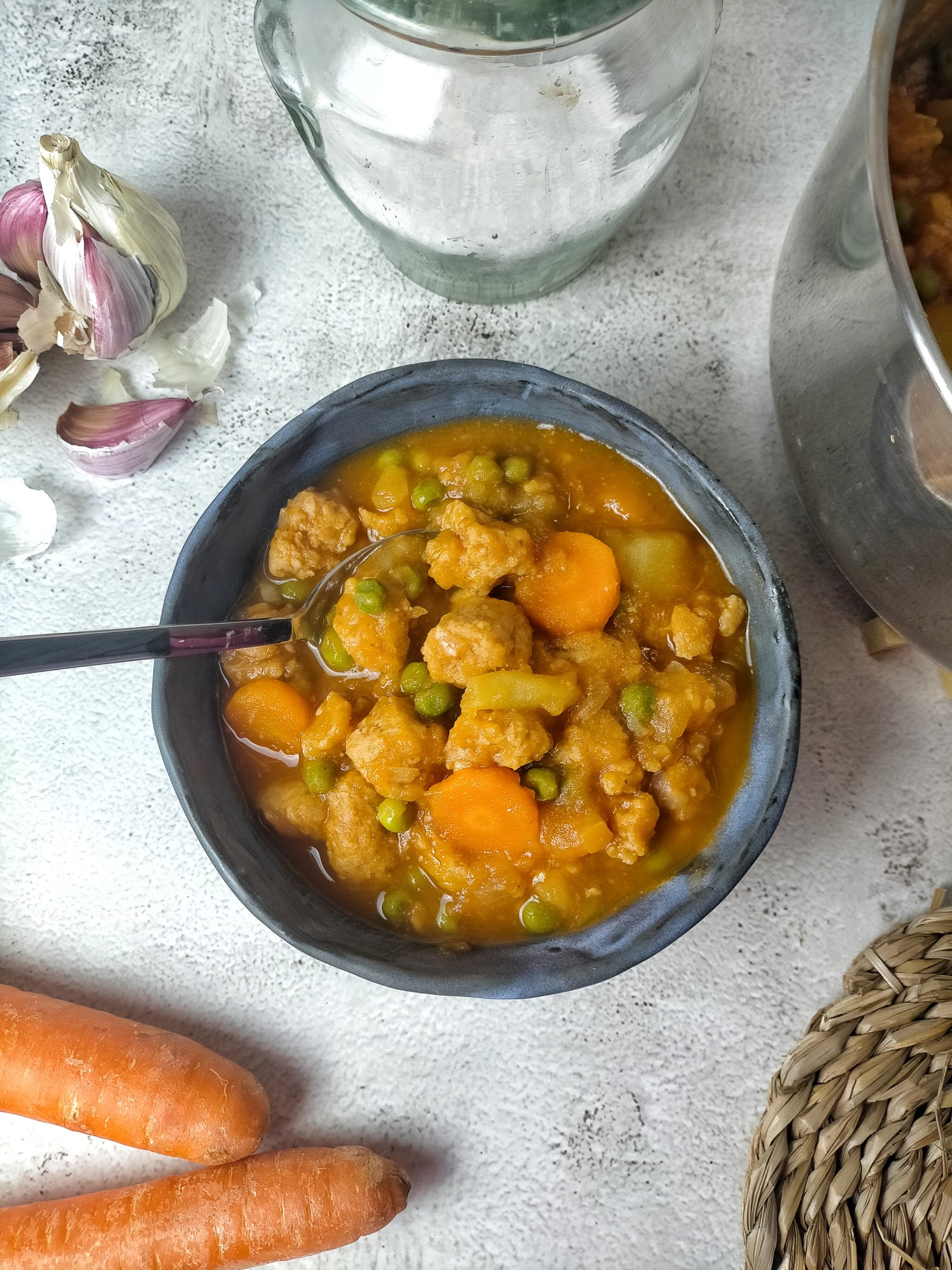 ESTOFADO VEGANO DE SOJA TEXTURIZADA realfoodaholic