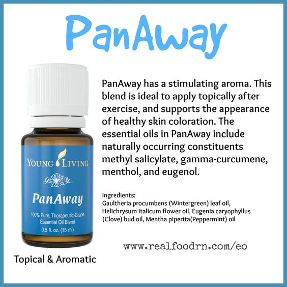 PanAway Essential Oil Real Food RN