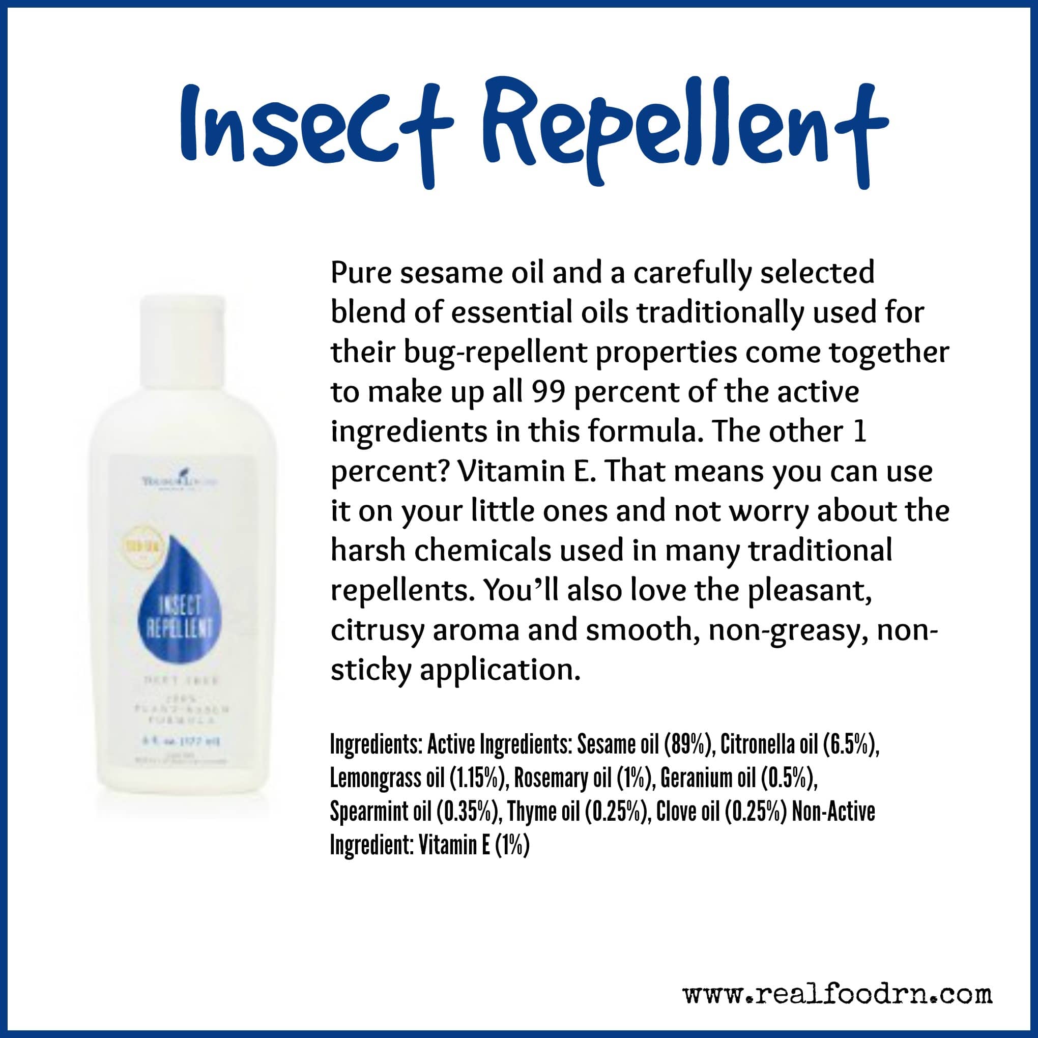 Insect Repellent Real Food RN