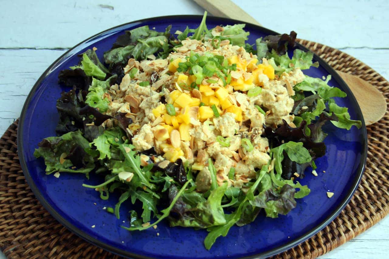 Easy DairyFree Curry Chicken Salad (Whole Foods Copycat) Real Food RN