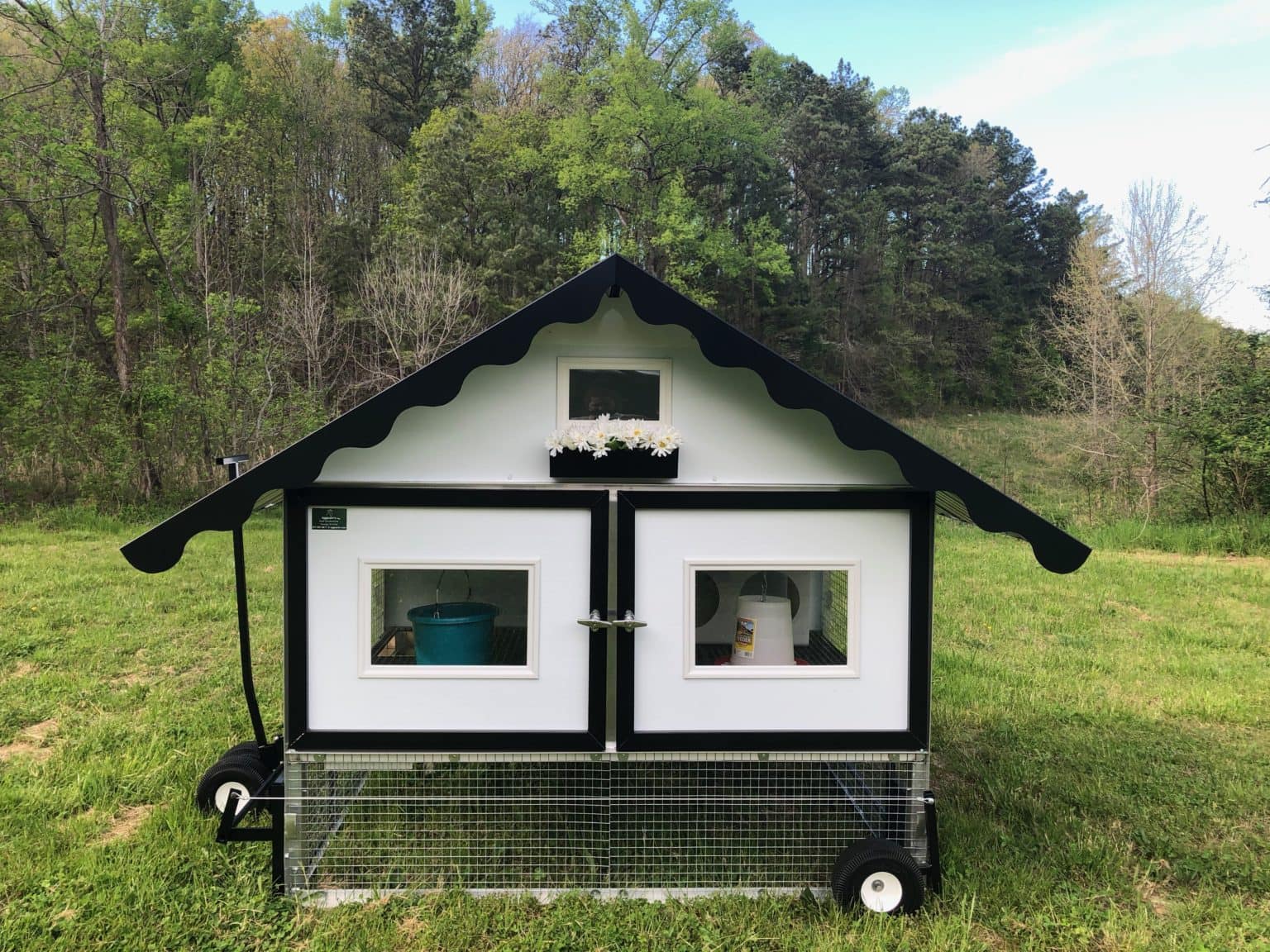 The Ultimate Chicken Coop Tractor (PredatorProof & Easy To Clean)