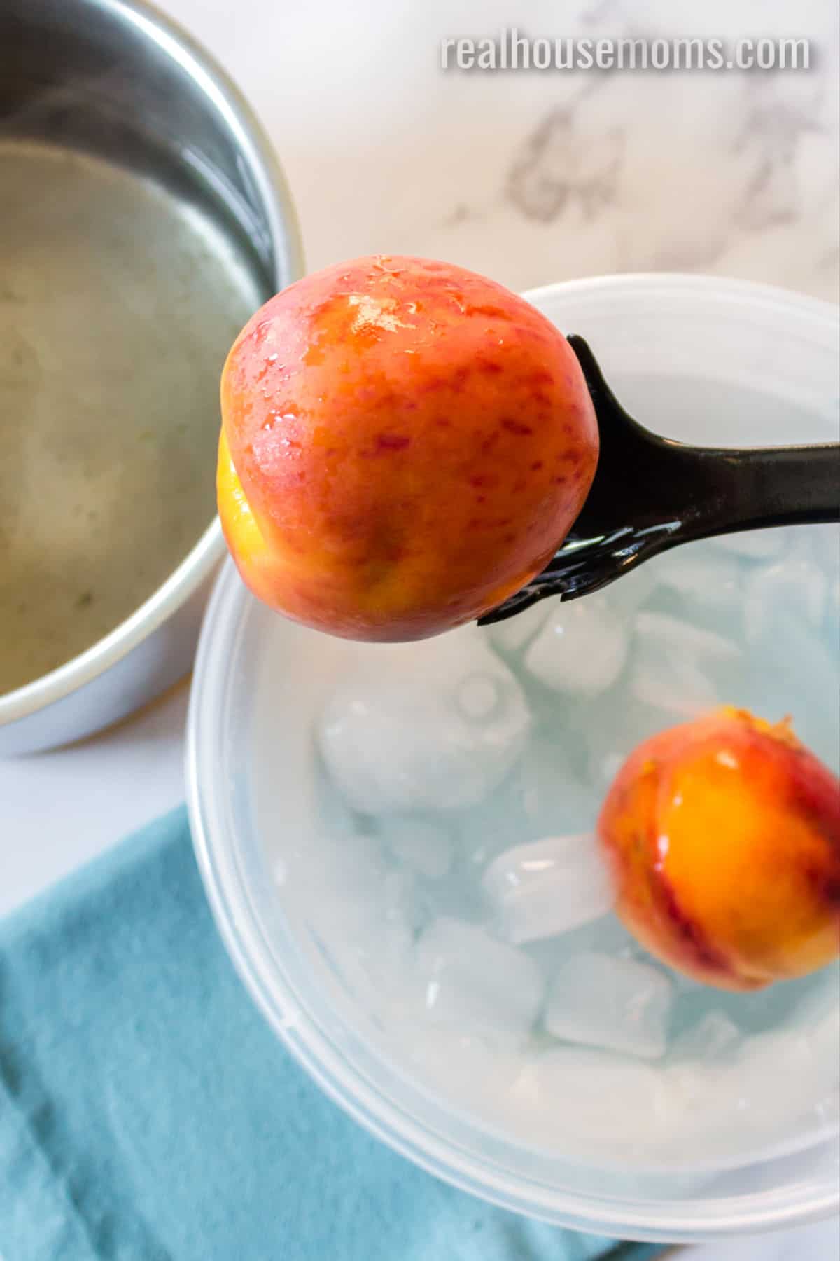 Peach Raspberry Slow Cooker French Toast ⋆ Real Housemoms