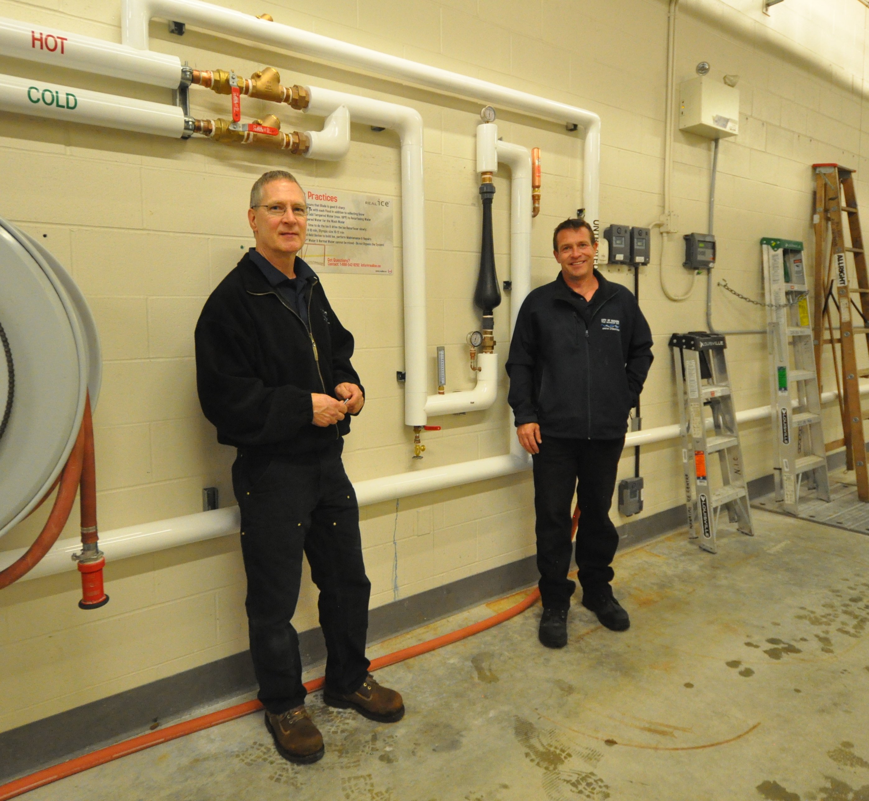 Ice treatment in the City of Nanaimo, BC REALice®