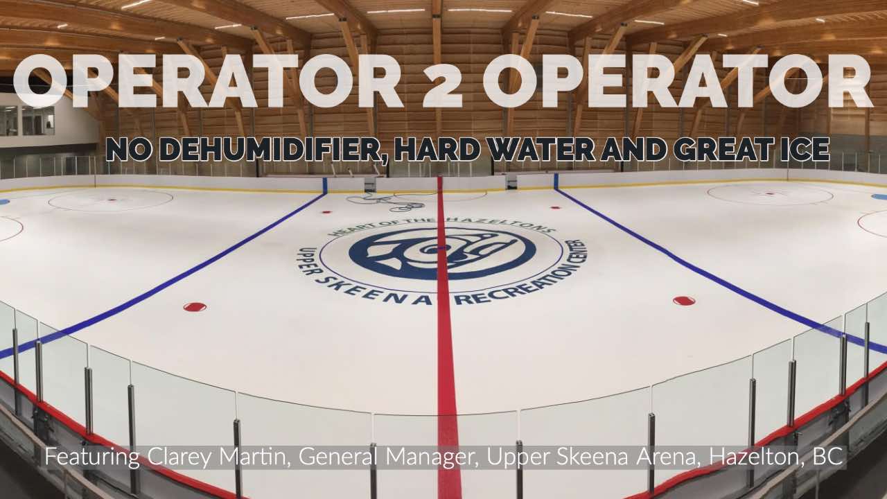 No dehumidifier, hard water and great ice! REALice®