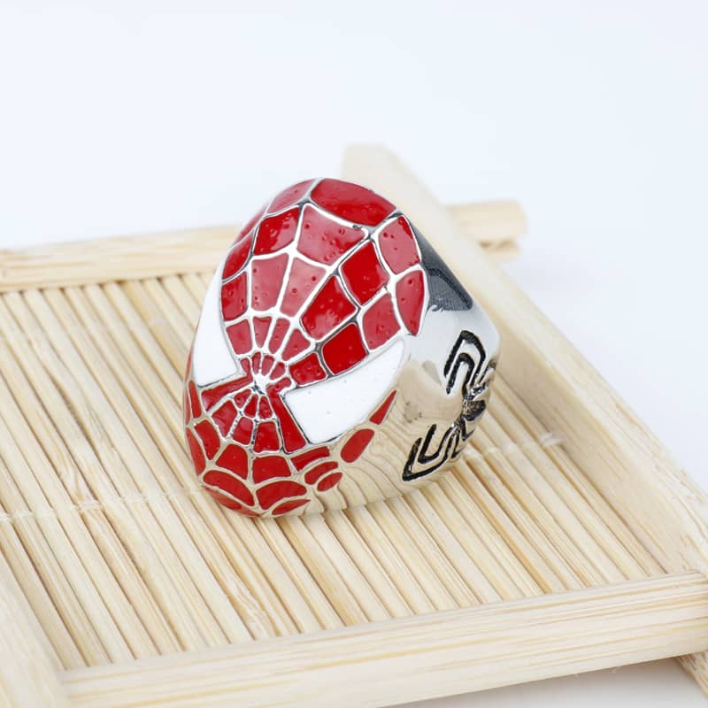 Spiderman Mask Stainless Steel Ring REAL INFINITY WAR