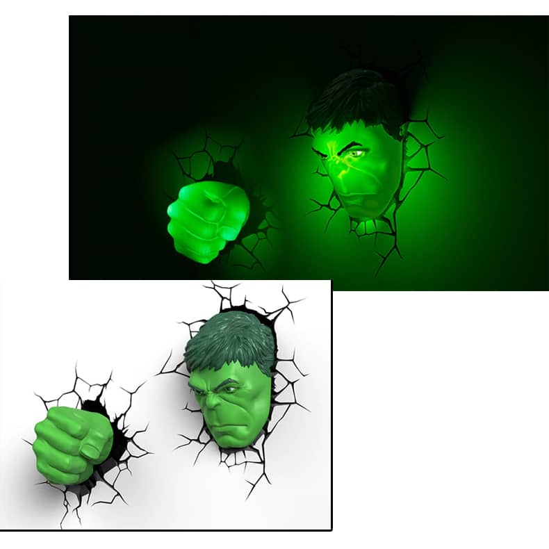 Hulk 3D LED Night Lamp REAL INFINITY WAR