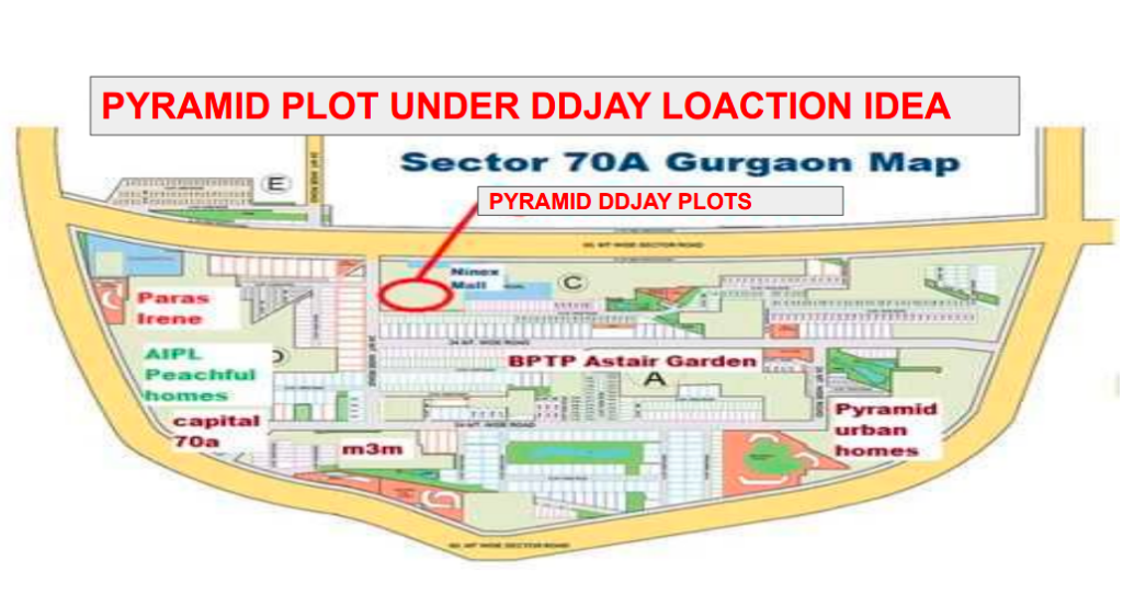 Pyramid spring Valley Plots sector 70A